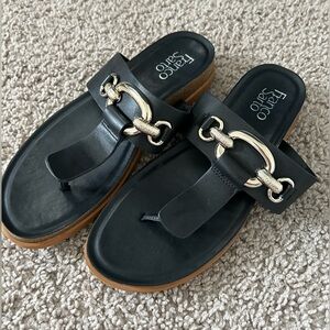 Franco Sarto leather sandals